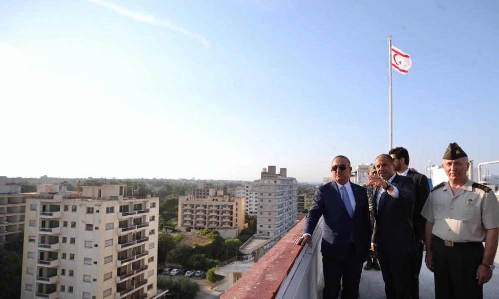 Kατεχόμενα: Αιφνίδια επίσκεψη Τσαβούσογλου για επιθεώρηση στο Βαρώσι